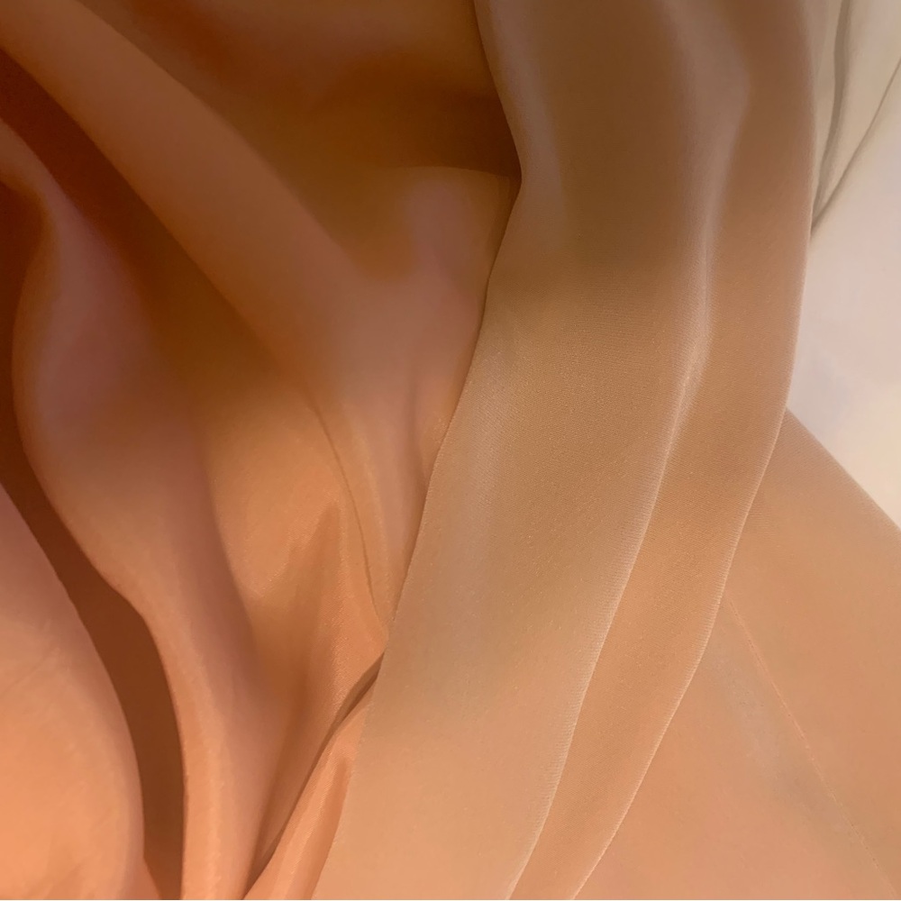 Victor Costa Tan Spaghetti Strap Slip Maxi Dress - Picture 6 of 6
